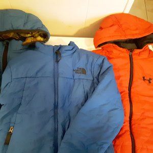 3 boy's puffer jackets